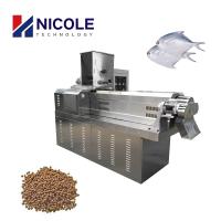 Linha de produção de flutuação da extrusão da alimentação dos peixes do parafuso do gêmeo do CE da eficiência elevada para a venda