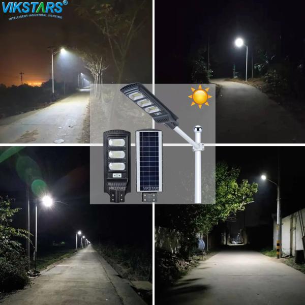 6V/ 8W 60W все в одном поляке цемента уличного света 120pcs СИД солнечном