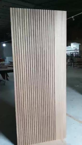 Modern Single Solid MDF Wood Doors 88cm Wooden Door For Entrance