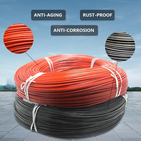 Холодный сталь 7X7 оцинкованная стальная проволока для перепрыгивания веревки стандарт AiSi