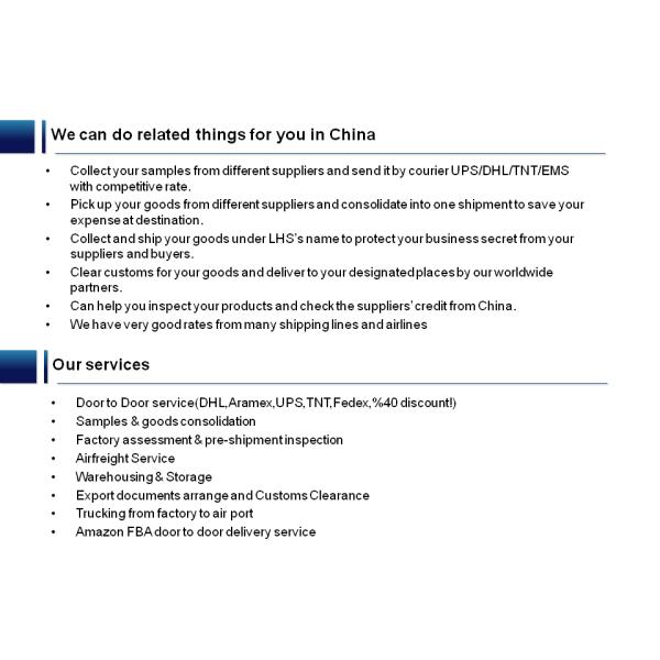 USA Door to Door Express Delivery with DHL FEDEX TNT Amazon EMS FCL/LCL Truck Freight