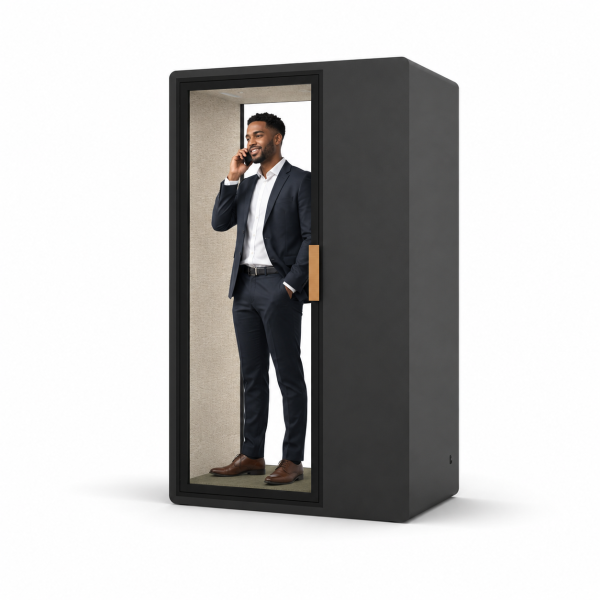 Workplace Isolation Portable Soundproof Pod Office Cubicle For Sensitive Business Activities