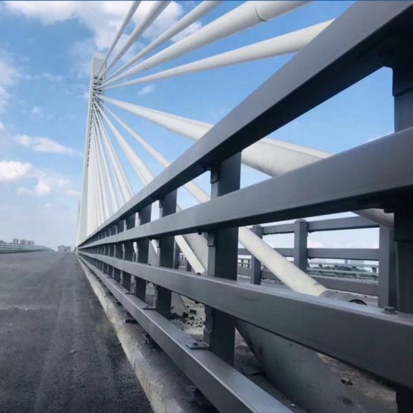 Standard AASHTO M-180 Crash Barrier Protective Guardrail For Bridge Protection