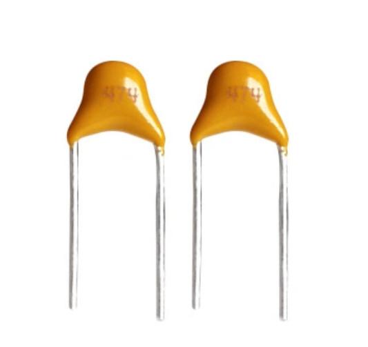 474 470nF Multilayer Ceramic Capacitors 50V 10% Pitch 5.08mm MLCC