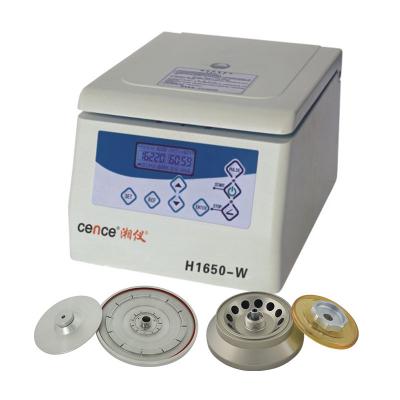 Máquina médica de venda quente do centrifugador de alta velocidade do centrifugador H1650-W