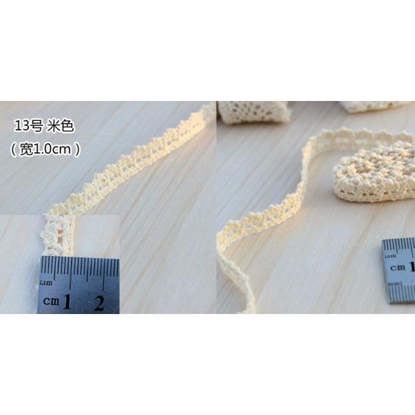 exquisite elastic stretch Crochet Lace trim handmade 7cm Cotton Lace