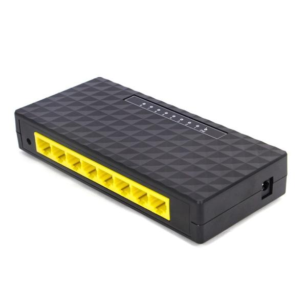 Gpon / Epon ONU Fiber Optic POE Switch , Gigabit  Reverse Poe Switch 8 Port