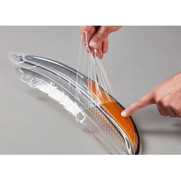 Film protecteur en PE hydrosoluble de 70 microns pour métal mat et tôle peinte, rouleaux de 1240MM*200M/100M