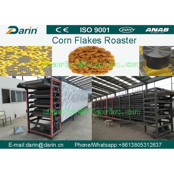 300 - linha de processamento dos flocos de milho 350kg/h, máquina da extrusora do petisco do sopro