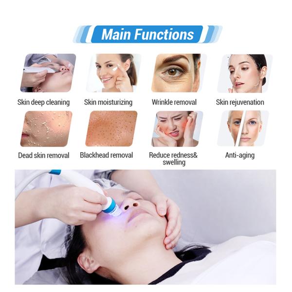 Promotion 15in1 Skin Care Blackhead Removal Face Lift Hydra Beauty Facial Machine
