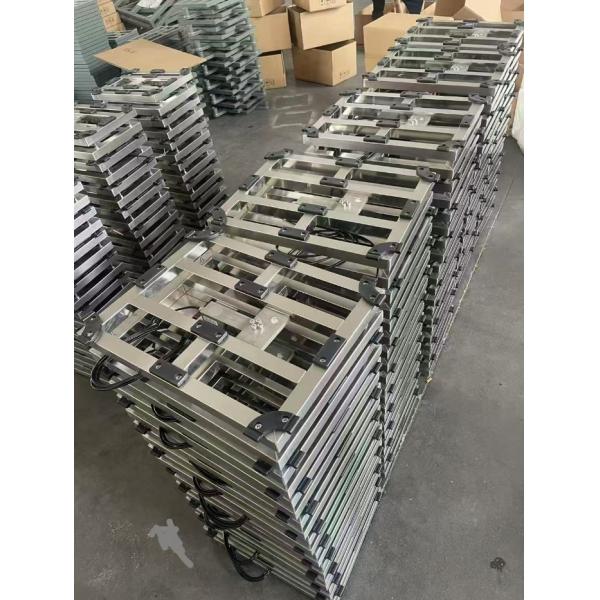 Heavy Duty Platform Weight Scale Electronic Digital Weighing Scales 500x500mm 300Kg  With Backrail