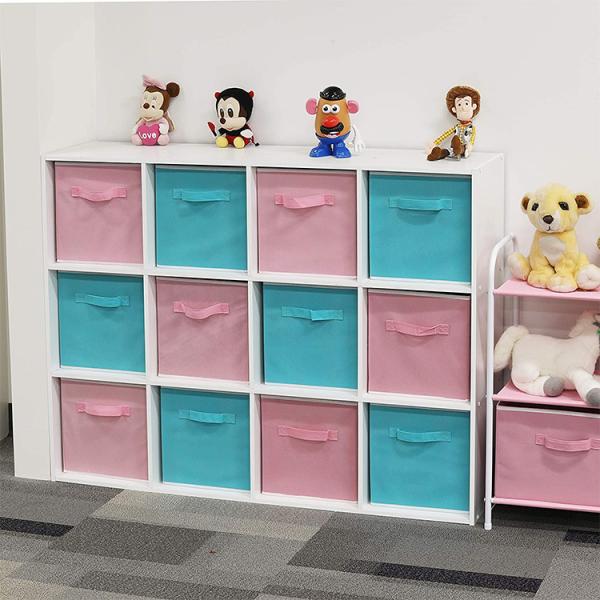 10-20L Capacity Fabric Drawer Cubby Organizer Box for Organizing Sundries Efficiently