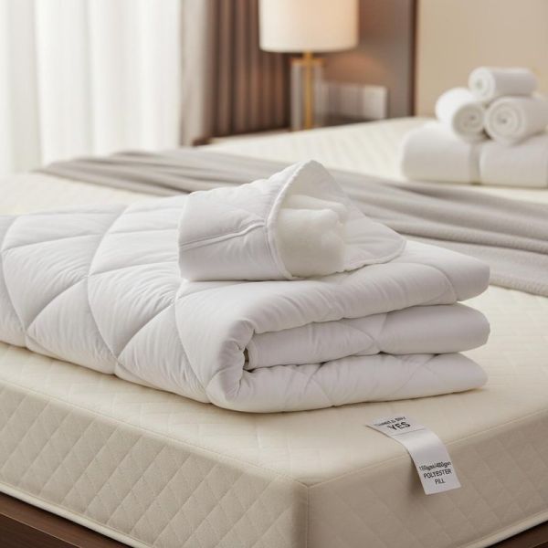 Tumble Dry Yes Fiber Quilts Polyester Fill Material 150gsm 400gsm Soft Comfortable Durable Bedding Perfect for Hospitality Linen