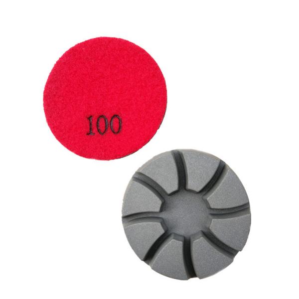 Ceramic Bond Concrete Floor Polishing Tools 3 Inch 76mm Diameter