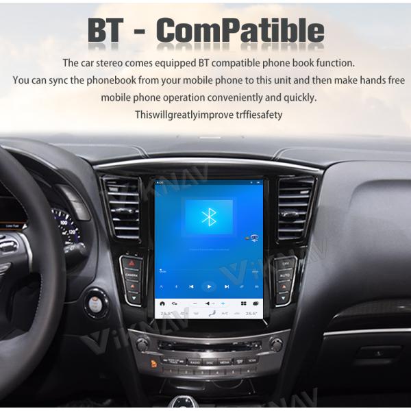 Автомобильное радио для Infiniti QX60 (2011-2020) 12,3 дюймаAuto Audio Video WiFi Wireless CarPlay Усовершенствовать мультимедийный проигрыватель