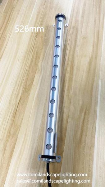 Aluminum Alloy IP68 Linear LED Underwater Wall Washer Lights 24W Mono RGBW