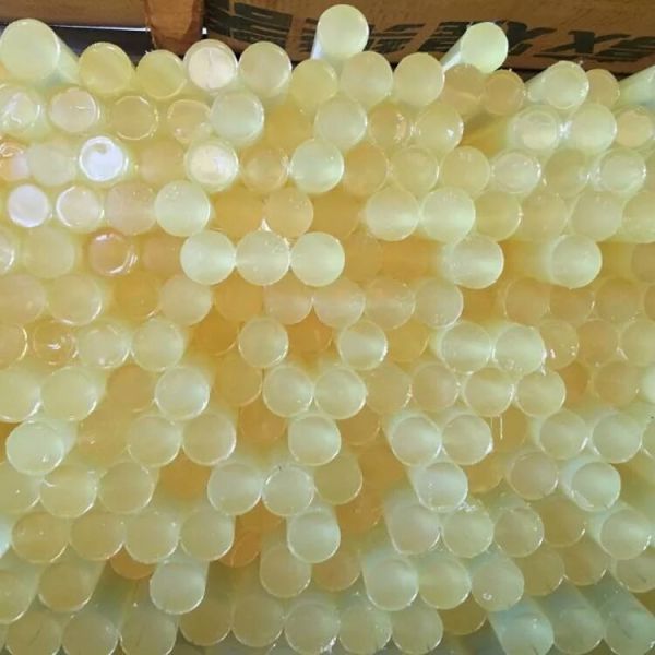 Yellow Polyurethane Rod with 120°C Working Temperature, 300-500mm Length, and Corrosion Resistant Properties