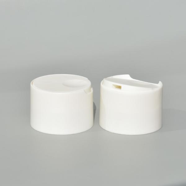 Luxury 300ml Unique Disc Cap Bottle Matte Soft Touch Tamper Proof Packaging