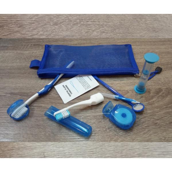 8 en 1 Kit de instrumentos de ortodoncia dental de plástico para el mantenimiento de la higiene oral