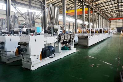 China Manufacturer Customized WPC Anti Slip Wood Plastic Composite Outdoor PVC PP PE WPC Foamed Decking Floor Making Machine