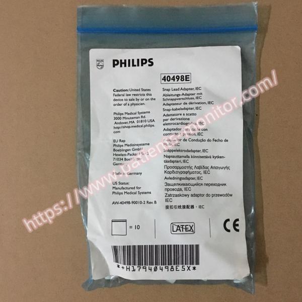 40498E a utilisé l'adaptateur d'avance de rupture de philip ECG de moniteur patient