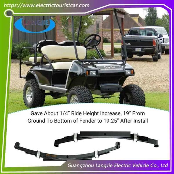 Golf Cart Club Car Heavy-Duty Leaf Spring Bushing And Sleeve U-Bolt Assembly