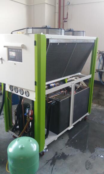 High Efficiency Industrial Air Cooled Chiller With Freezer Overload Protection