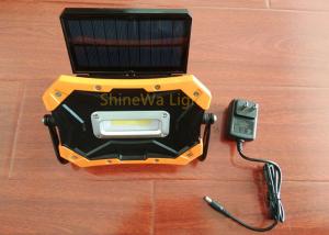 Lúmen conduzido recarregável solar portátil da luz 900 do trabalho com painel