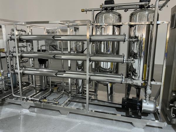 Customized 1000l/H Fully Automatic Mineral Pure Water RO Treatment Equipment For 1 Ton Reverse Osmosis Purified Water