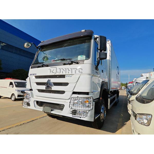 Новый Sinotruk 20 тонн холодильный грузовик с гидравлической хвостовой пластиной морепродукты фрукты и овощи