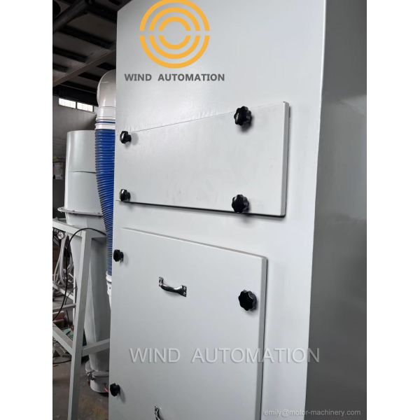 Armature Slot Electrostatic Fluidize Coating System Resin Insulation