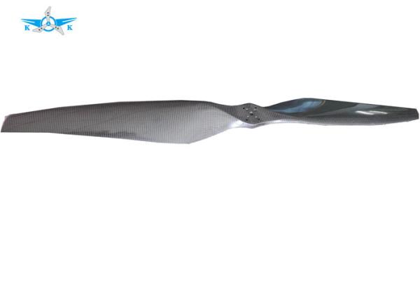 Large Carbon Fiber Propeller Polymer / CF Material 30 Inch 1000 - 12000RPM