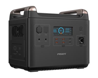 2kw 1997wh Portable Camping Power Station Pure Sine Wave Solar Generator AC 220V