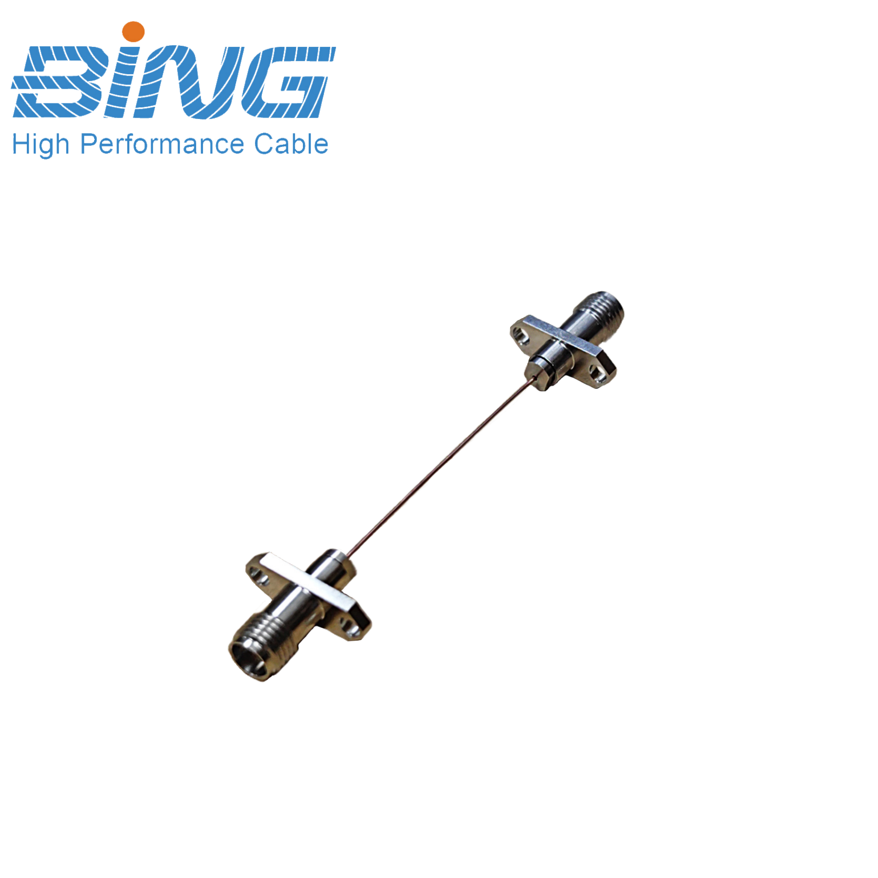 2.92 mm Semi-Rigid 021 Cable Assembly DC-40 GHz Low Loss for Aerospace Defense Medical Electronic Systems