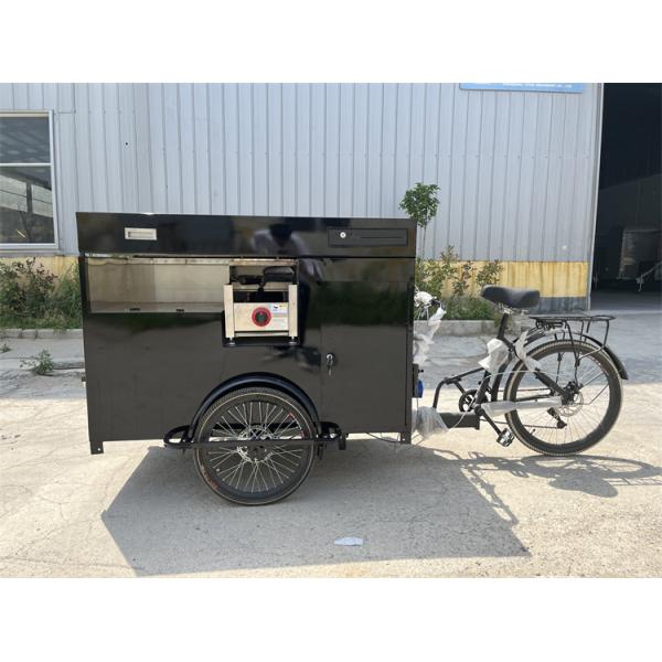 GL-MQ270 Coffee Cart Bicycle Front Cabinet Size 1300x750x700mm for Easy Maintenance