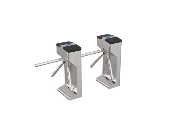 SUS201 Bar Material Semi-Automatic Tripod Turnstile Gate for Heightened Safety Measures