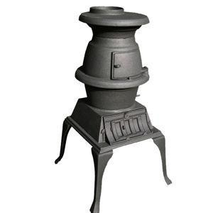 Waterproof Cast Iron Garden Chimney / Cast Iron Wood Burning Stove