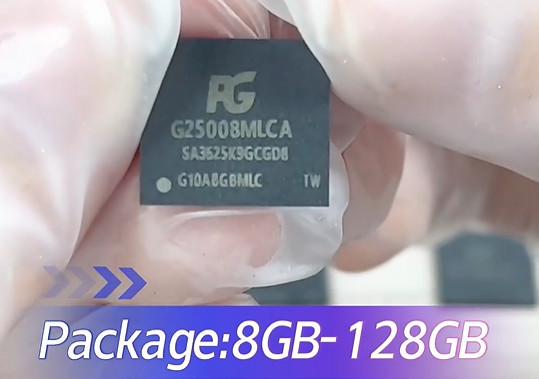 Высокоскоростная EMMC Карта памяти промышленная 64 ГБ 128 ГБ Флэш-память IC чип