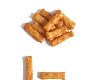 Stockage sec/frais de matière première saine de préparation de casse-croûte de riz de goût de wasabi d'endroit