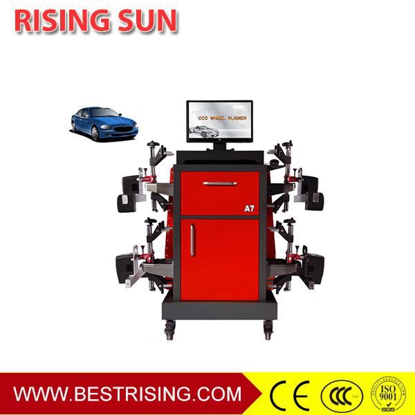 Four wheel CCD wheel alignment for car workshop