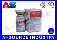 La coutume adhésive de labels de la fiole 10ml a imprimé des labels 23 * 60 millimètres pour des bouteilles de médecine