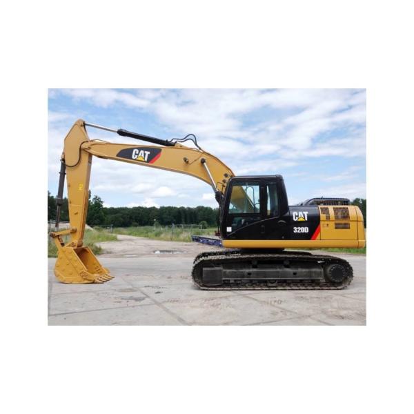 20 toneladas Cat 320D Máquina de escavadeira usada 1 m3 Capacidade de balde 20000 KG Peso operacional