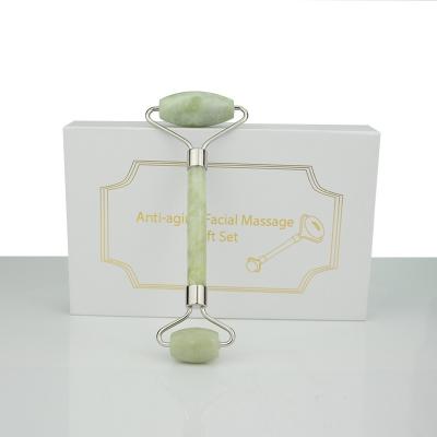 Rolos de pedra de Xiuyan que levantam a beleza Jade Face Roller verde