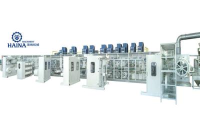 85% Efficiency 600pcs/Min S M L XL Diaper Production Machine