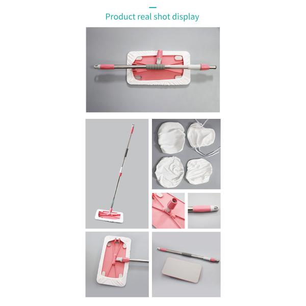 Поставщик стального Mop чистой комнаты Microfiber Mop чистой комнаты гнезда многоразового наградного качественного оптовый