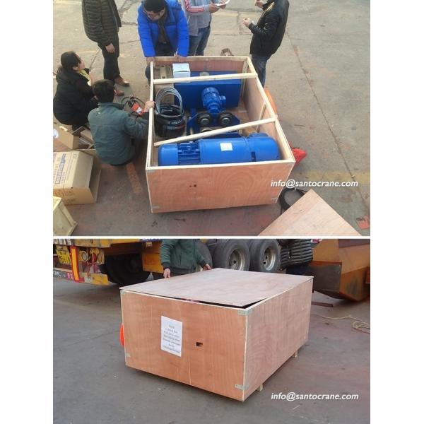 10 compactos resistentes Ton Wire Rope Hoist 220V al levantador de la cuerda de alambre 440V