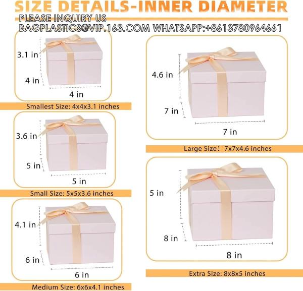 X-Large Gift Boxes With Lids, Extra Large Shirt Boxes Robe Boxes For Christmas Presents, Holidays, Mother'S Day