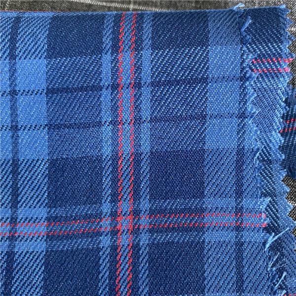 Чеки ткань пряжа окрашенная в черно-белый песли костюм полиэстер шерстяной блейзер ткань