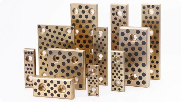 Oil Free Bronze Graphite Self Lube Wear Plates Bronze Bushing 500SP Bearing