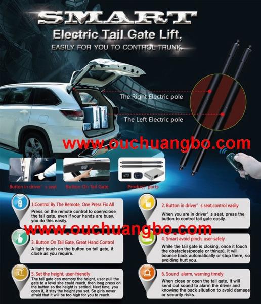 Ouchuangabo Smart Auto Electric Tail Gate Lift for Honda CRV 2015 Height Avoid Pinch  in stock good quality